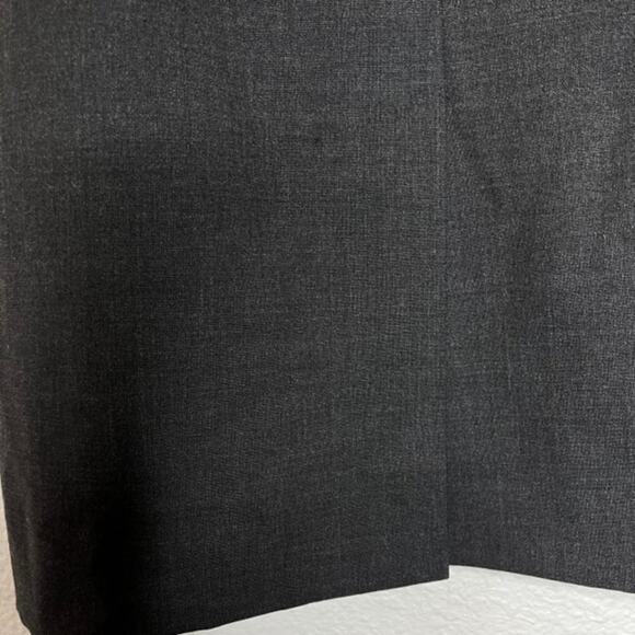 Ann Taylor Size 4 Dark Gray Wool Pencil Skirt - Picture 9 of 12